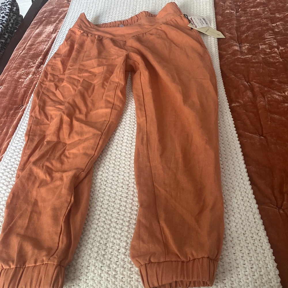 Orange pants